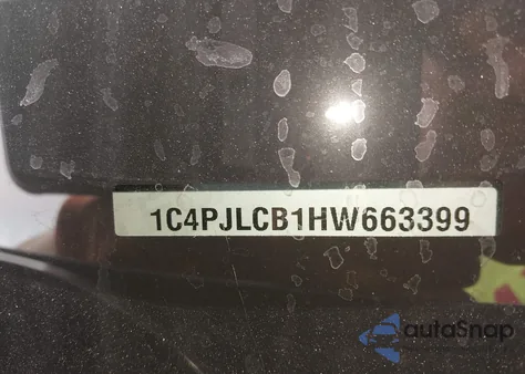 2017 Jeep Cherokee Latitude Fwd из США, поврежденный, VIN 1C4PJLCB1HW663399